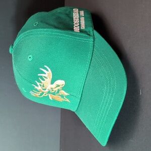 Moosehead Breweries a Canadian Lager Men's Green Snapback Hat .